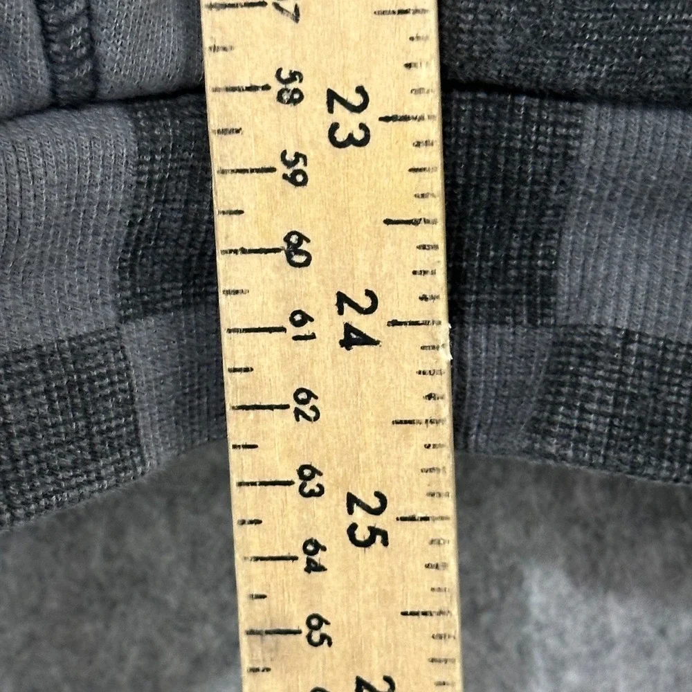 Y2K Volcom Youth Checkered Faux‎ Fur Lined Hoodie Jacket Kids XL